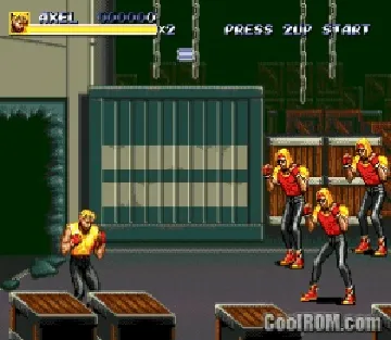 Bare Knuckle III (Japan) screen shot game playing